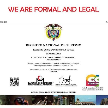 Hostal Tamarindo Inn 麦德林 外观 照片